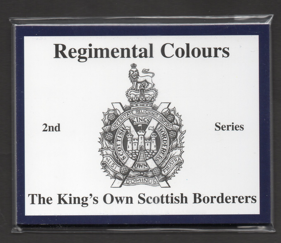 The King's Own Scottish Borderers 2nd Series - 'Regimental Colours' Trade Card Set by David Hunter